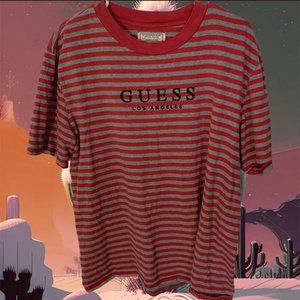 Guess striped t shirt